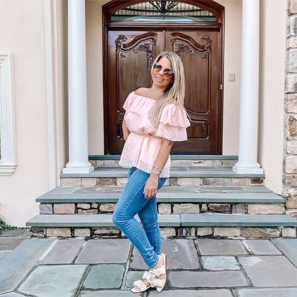 Circus NY by Sam Edelman Women's Iggy Ruffled Strap Slide Sandal Ivory US 5M NIB - Picture 6 of 14